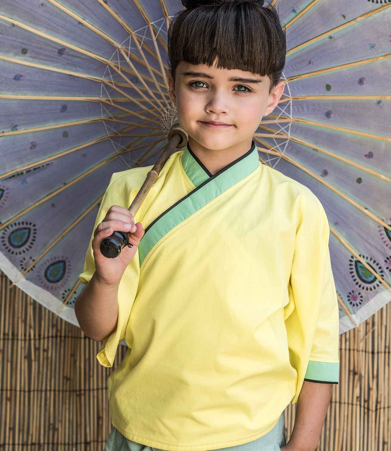 Kimono-shirt voor kinderen