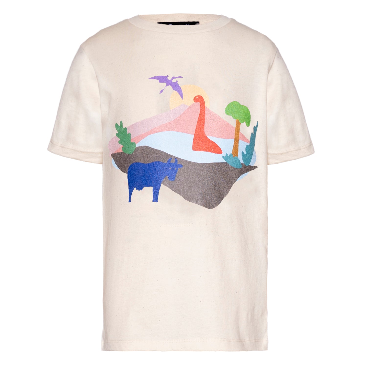Dino and Cow T Shirt