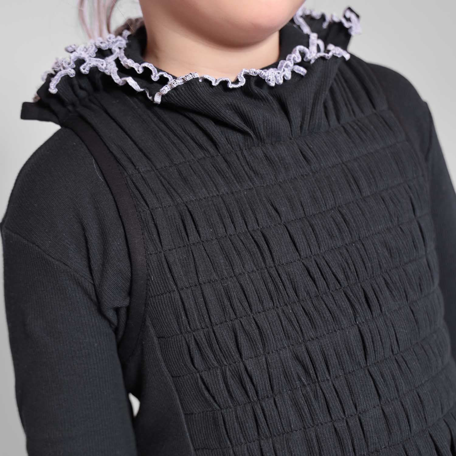 Wednesday Black Dress for Girls