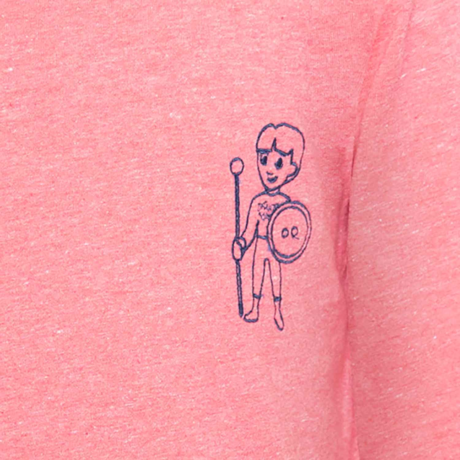 Rosafarbenes Langarm-T-Shirt für Mädchen