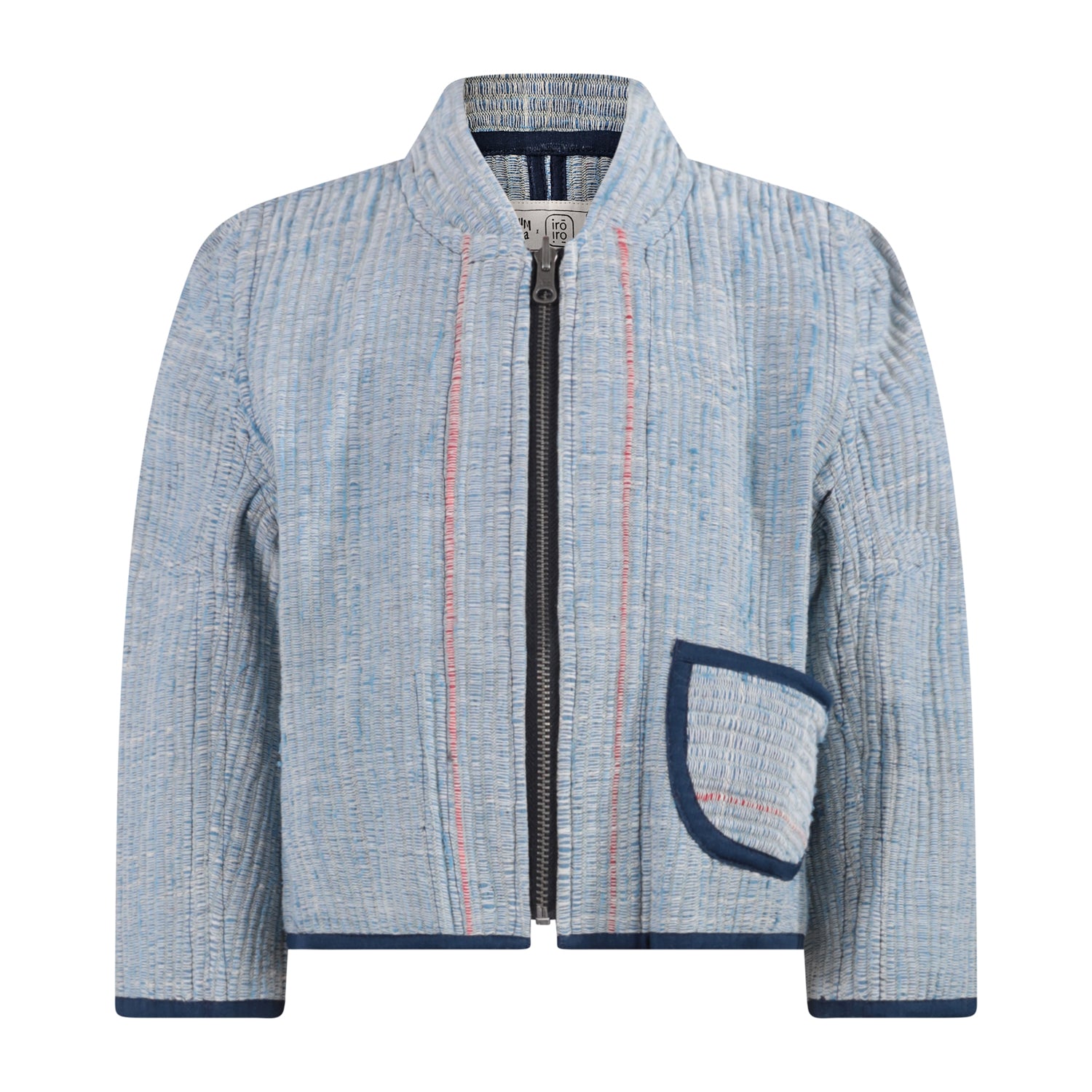 Double Zero Reversible Jacket – Handwoven Upcycled | Zero-Waste Design