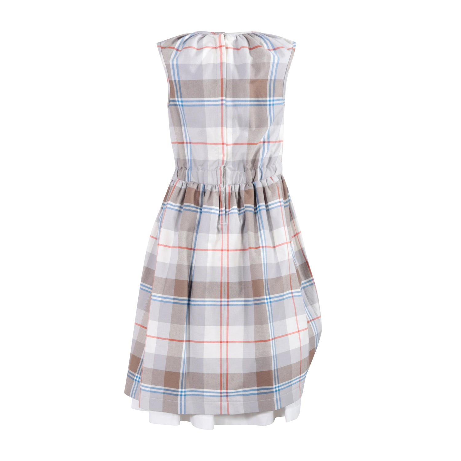 The Double-Layer Dress — Morgado Plaid