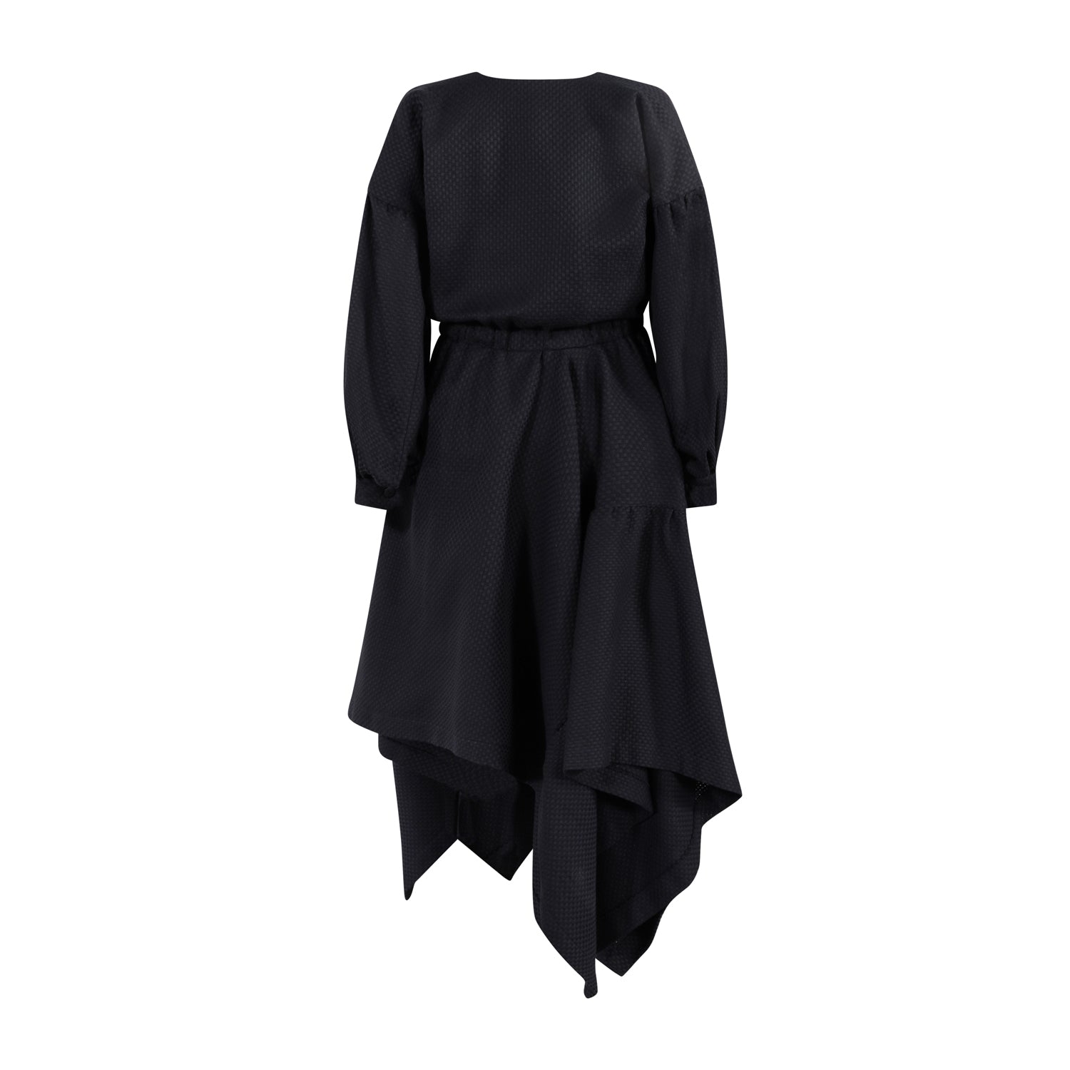 The Drama Dress — Black Biostructure