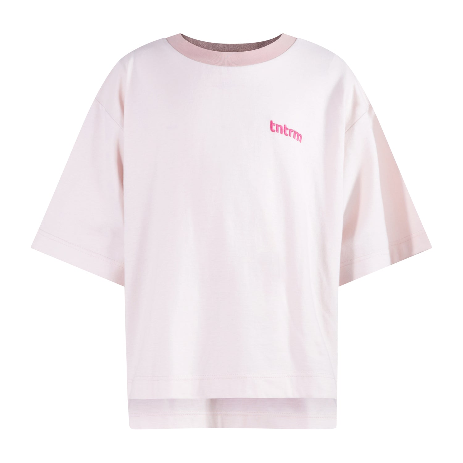 The Jersey T-Shirt — Powder Pink Cotonea