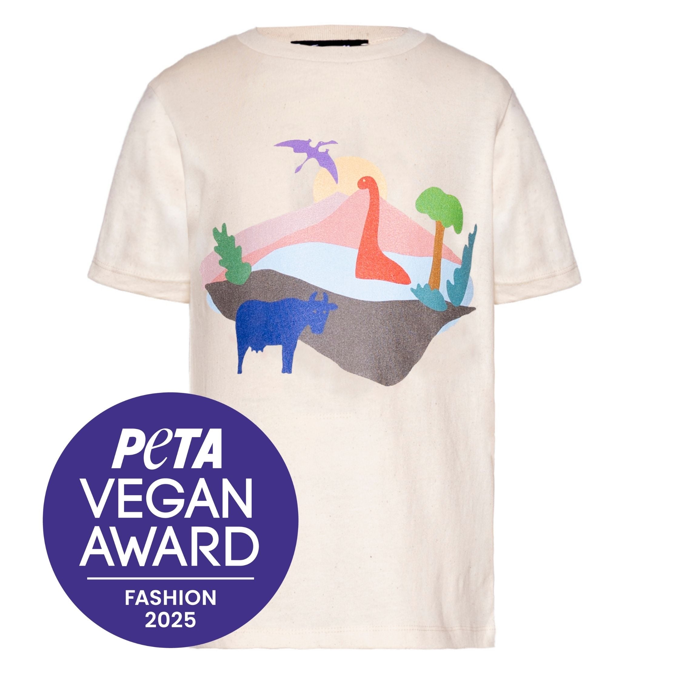 Dino and Cow T Shirt