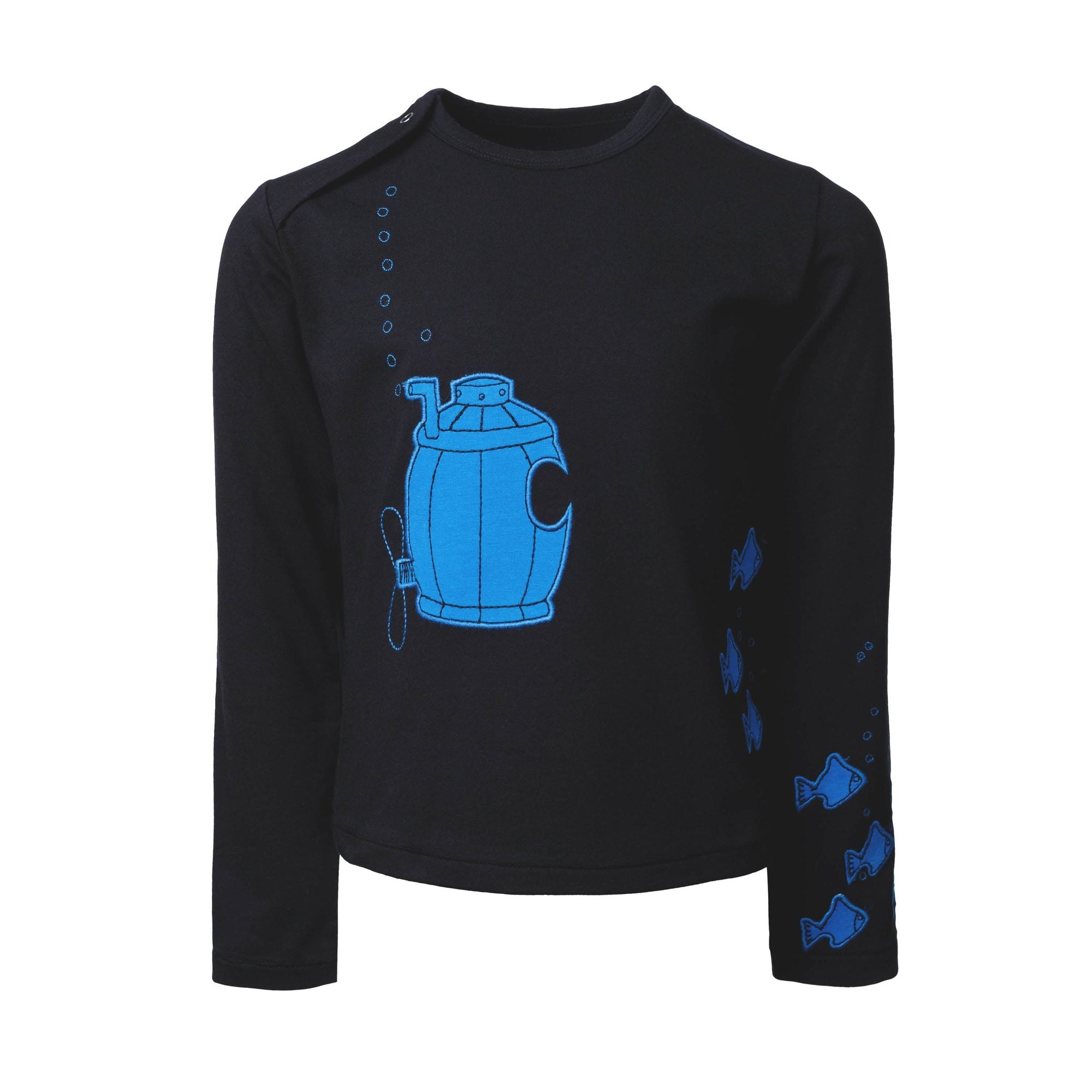 Shirt met lange mouwen en onderzeeër 
