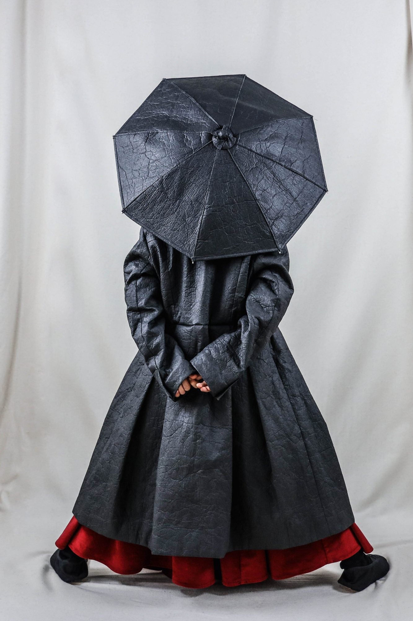 EXCLUSIVE Piñatex Vegan Coat – view 3 – Infantium Victoria