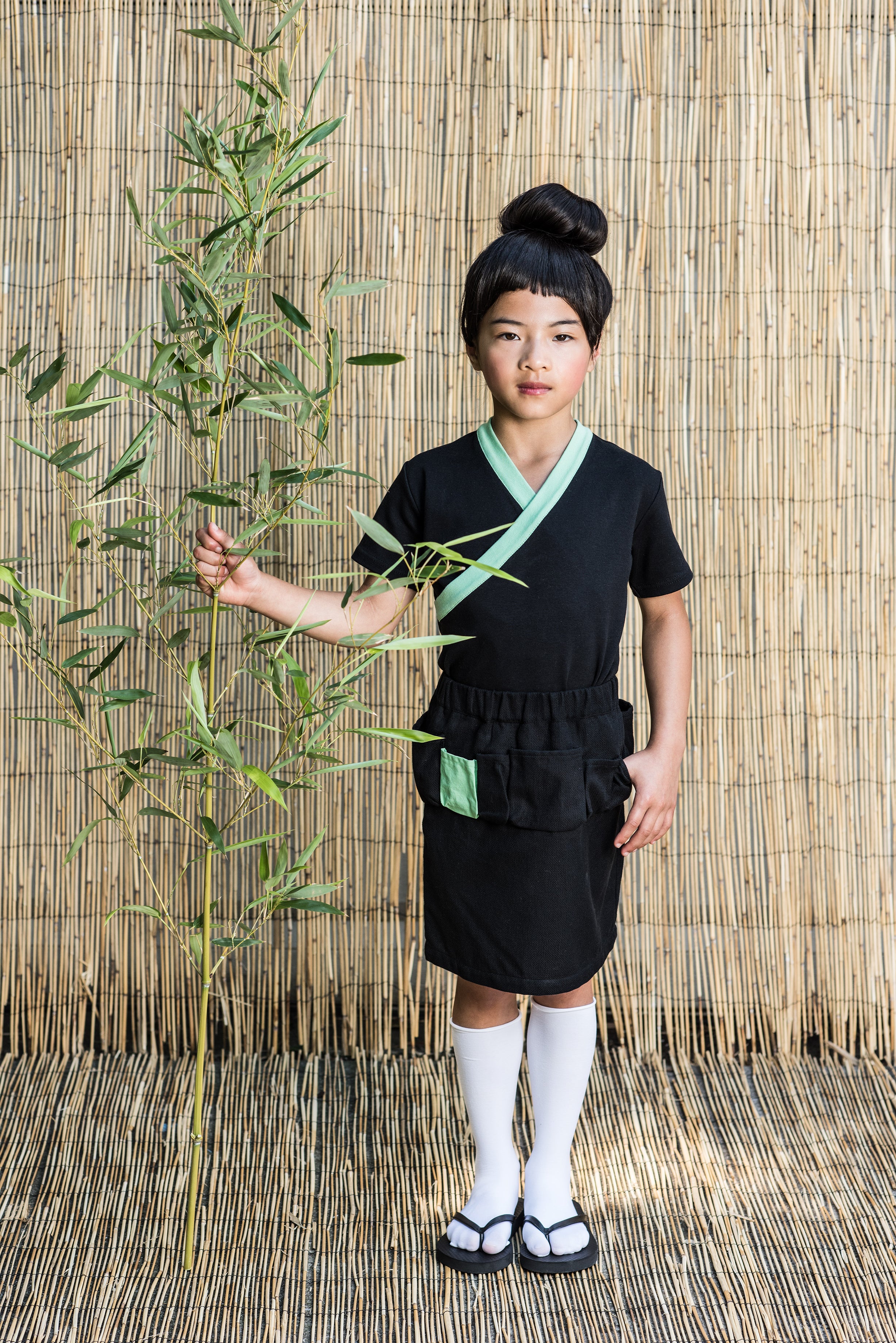 Kimono-stijl T-shirt voor kinderen 