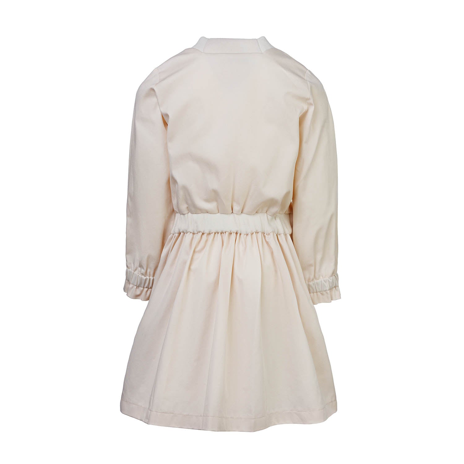 Beiges Baumwollkleid für Mädchen