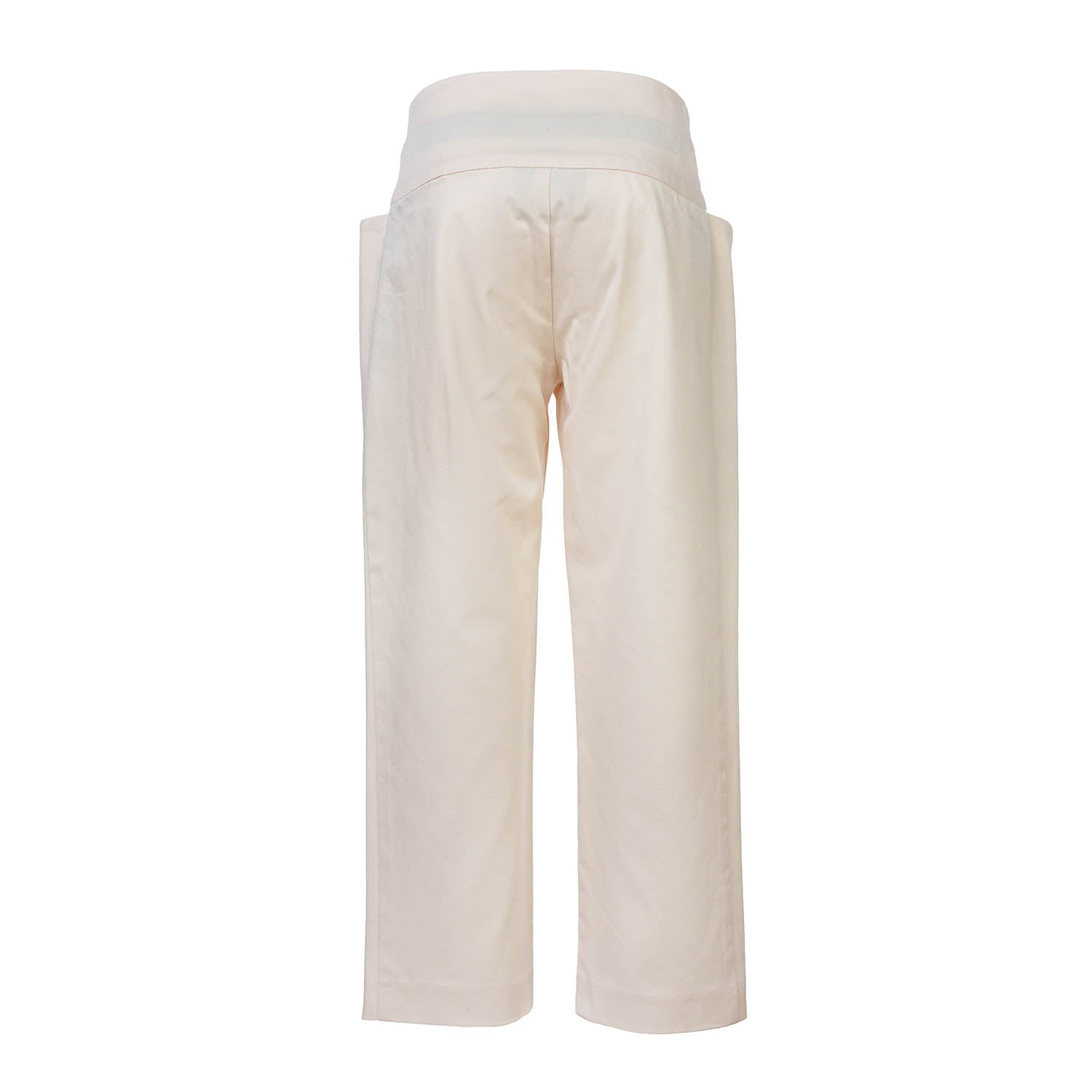 Beige Anzughose mit extra großen Taschen 