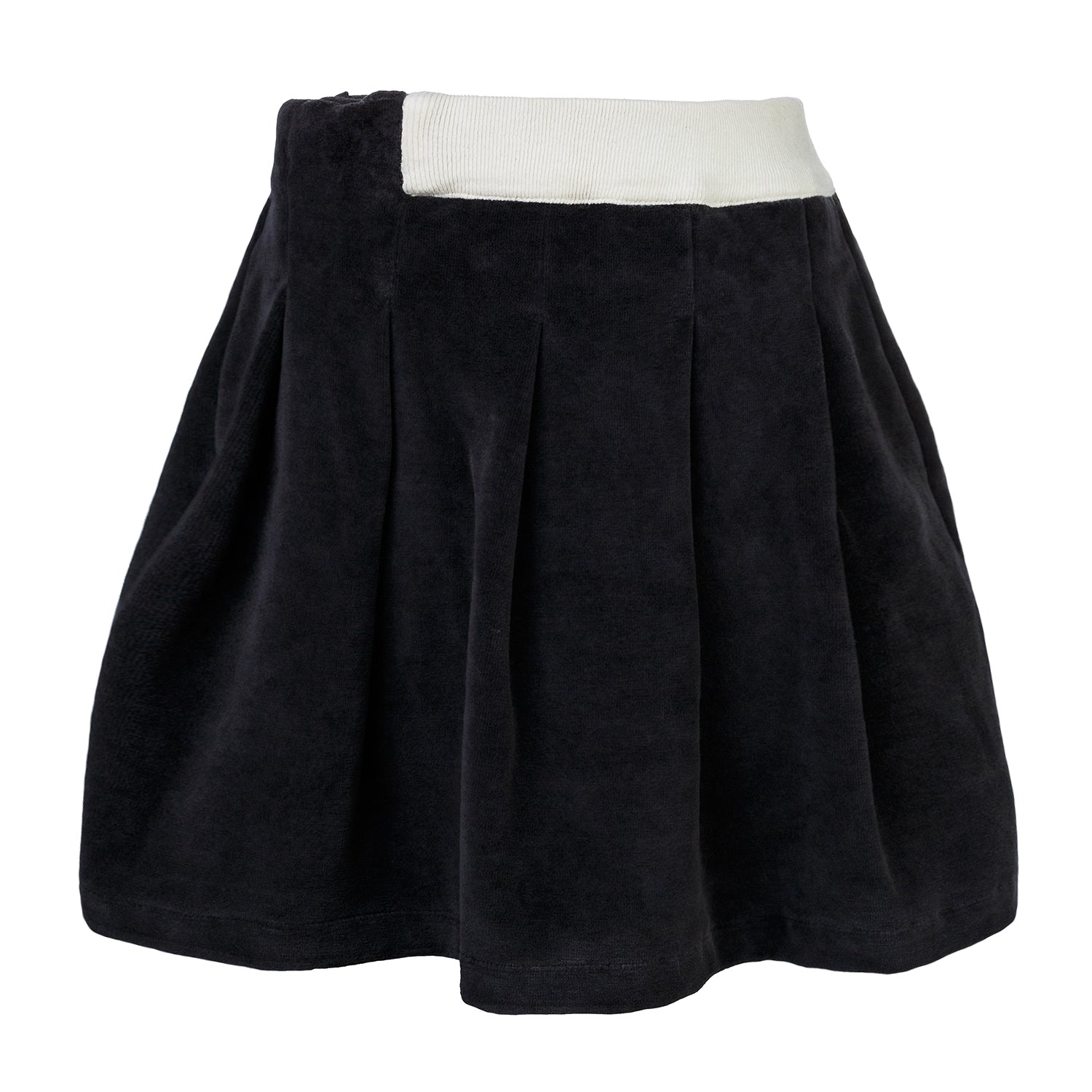 Black Velvet Skirt for Girls
