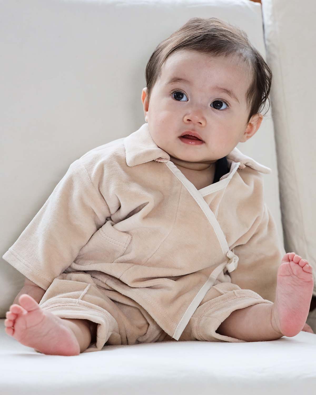 Kimono-Baby-Jacke 