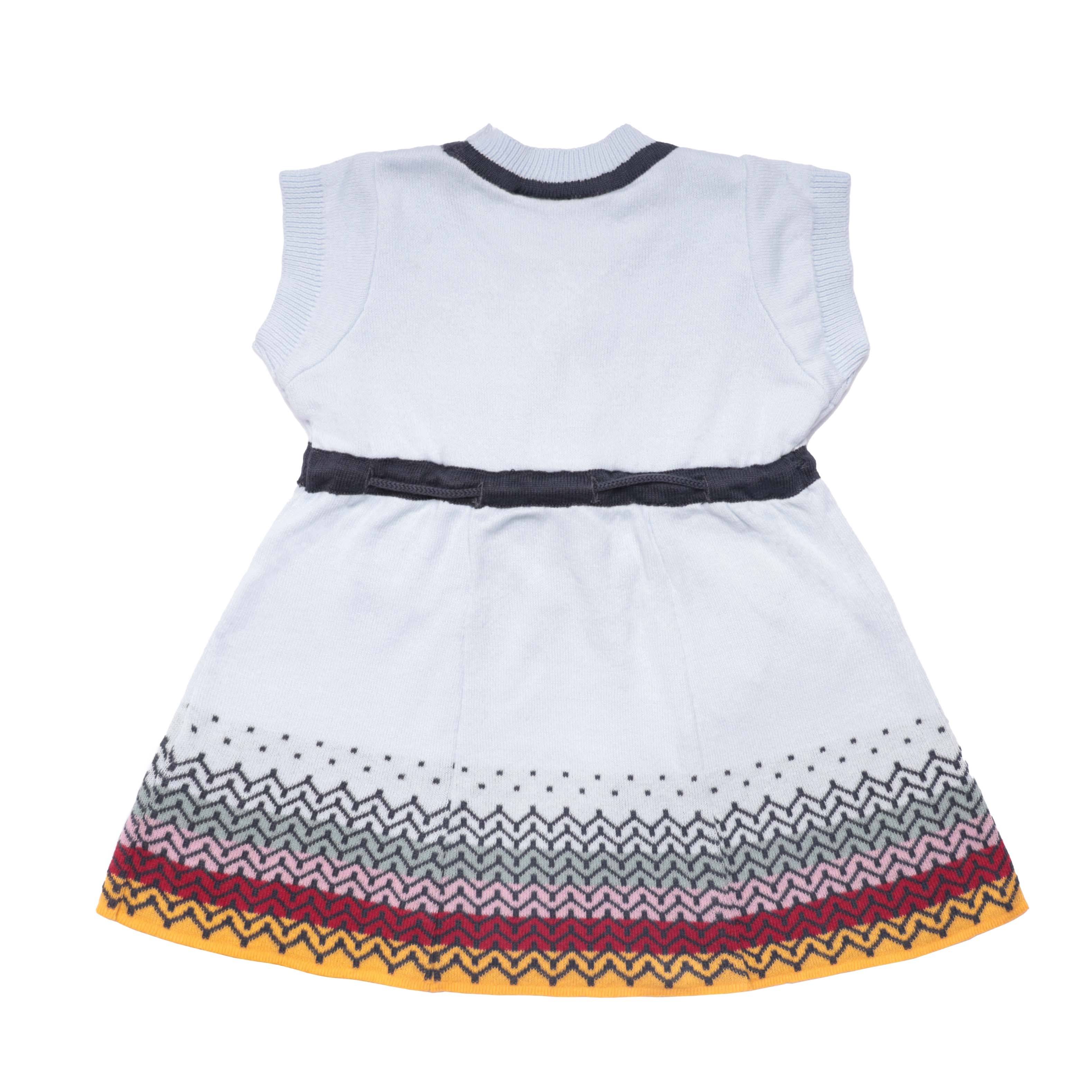 Knitted Baby Blue Dress