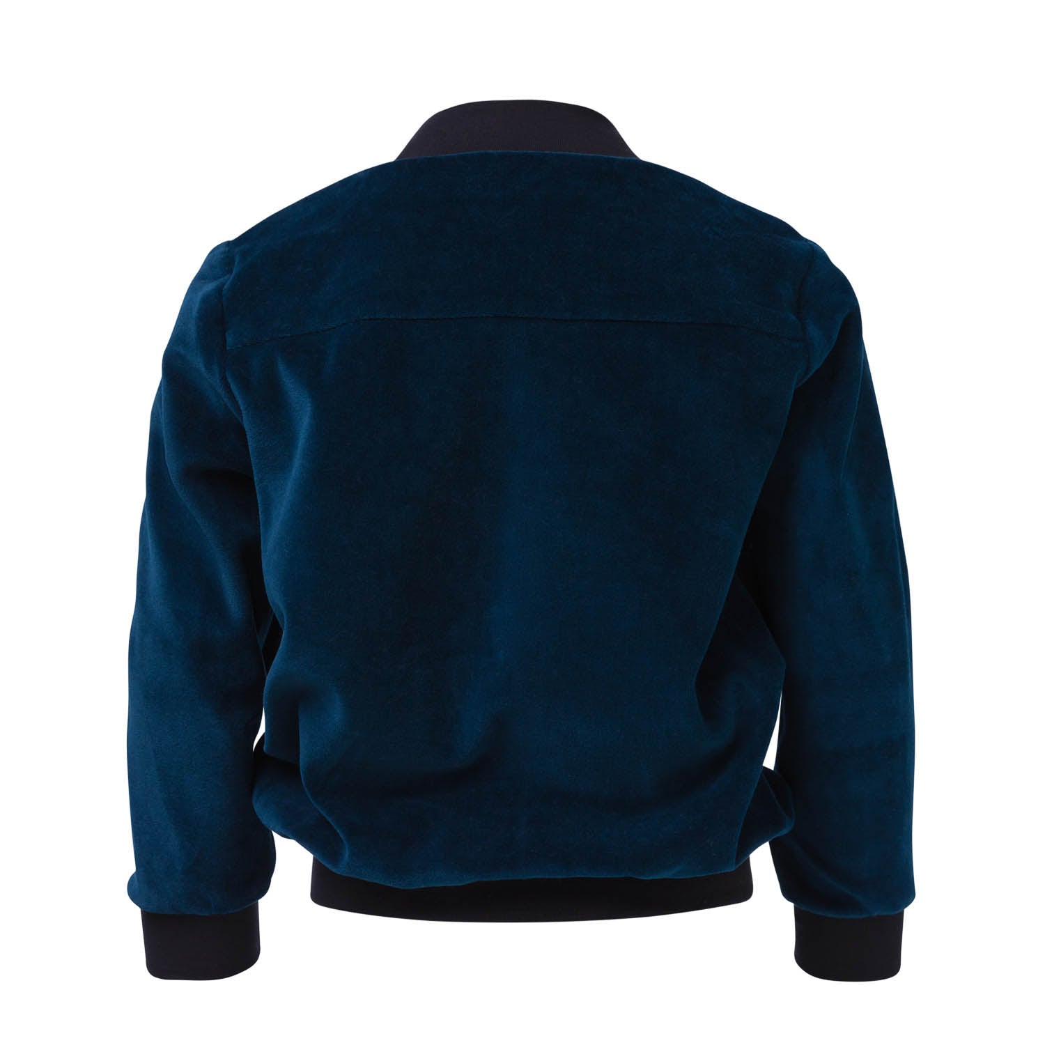 Petrol Bluel Velvet Blazer