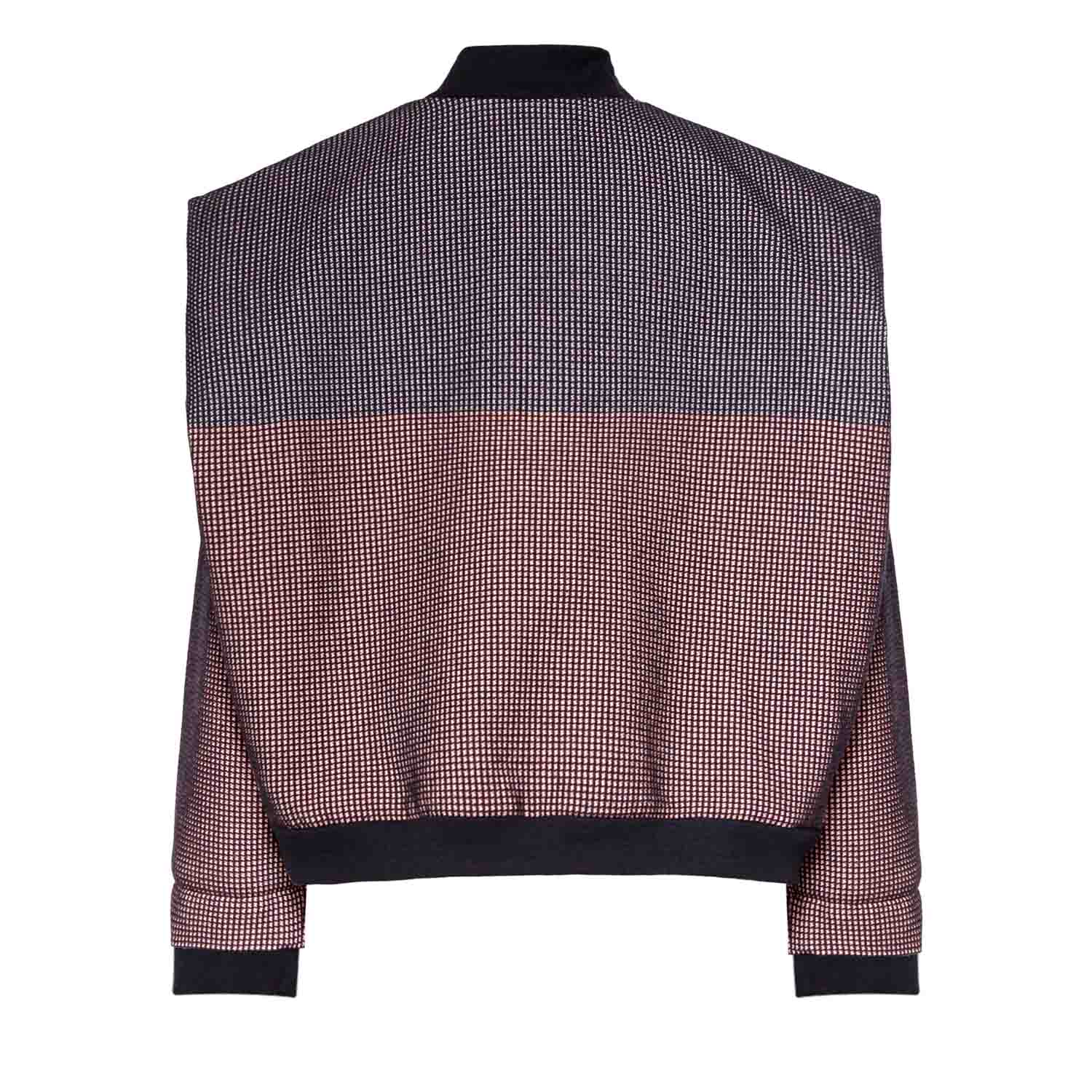 Mehrfarbige Bomberjacke