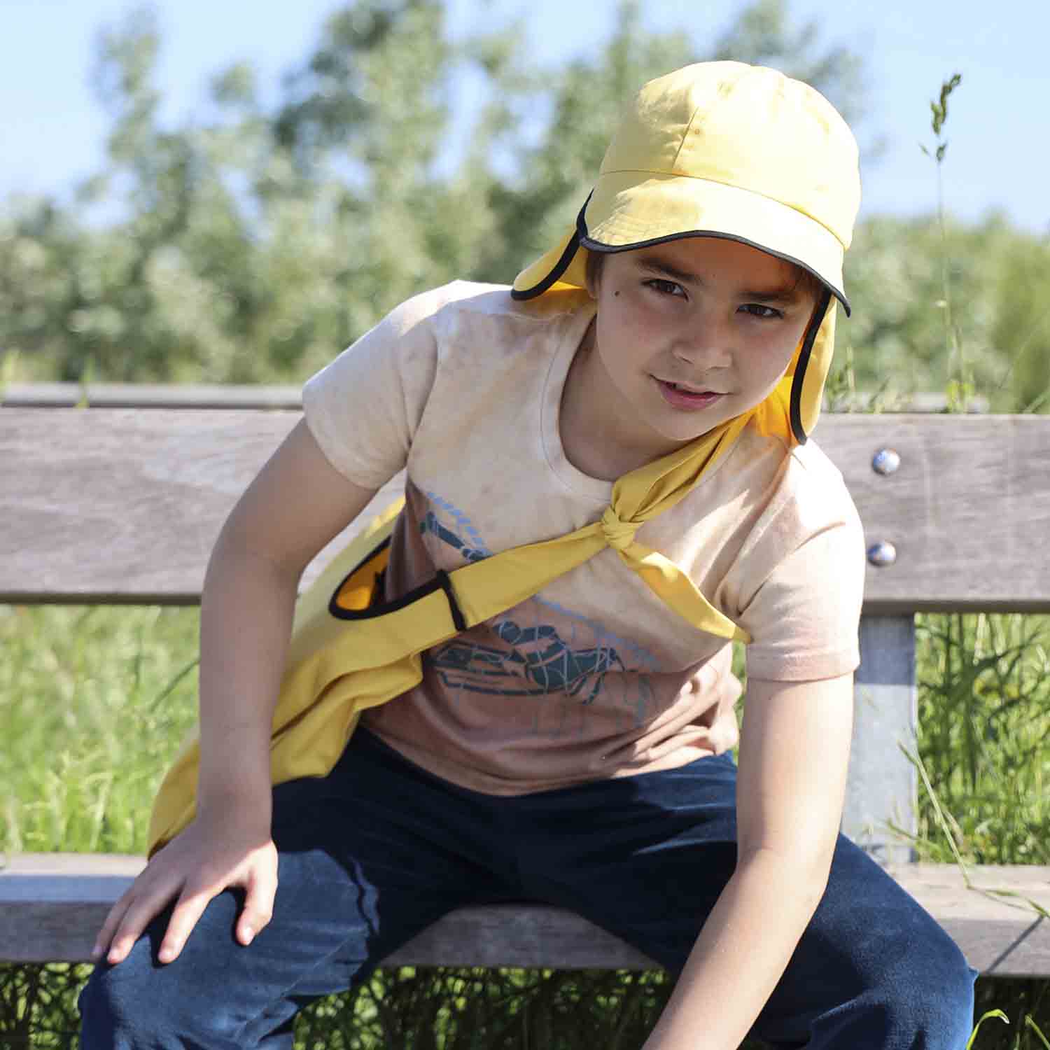 Yellow EtaProof Cotton Hat