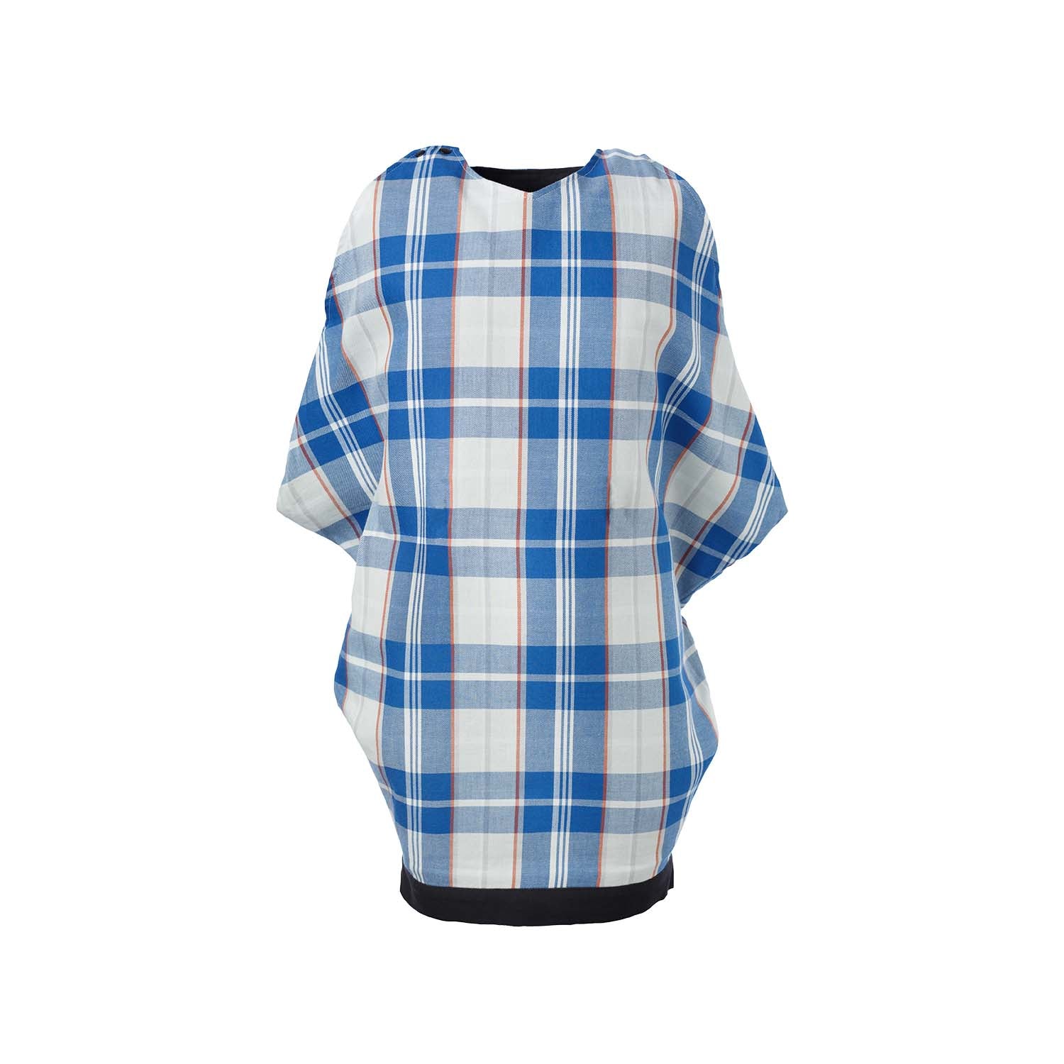 Damen Tartan-Diamant-Kleid 