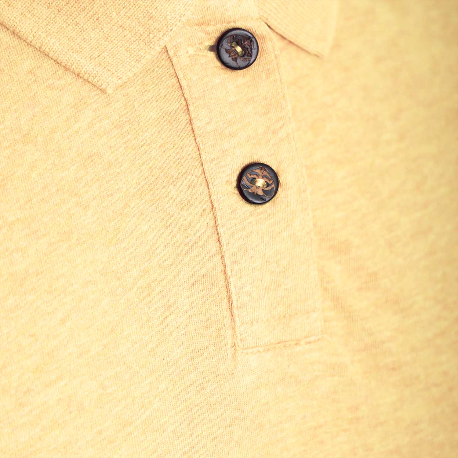Gelbes Polokleid für Mädchen
